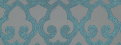 ROBERT ALLEN FABRICS-TUCKED FRAME -STERLING