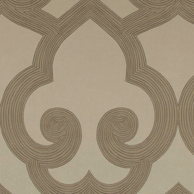 ROBERT ALLEN FABRICS-TUCKED FRAME -TAUPE