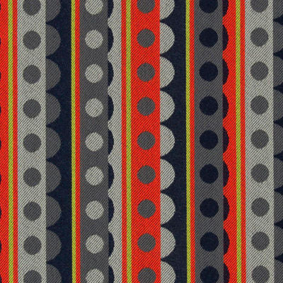 ROBERT ALLEN FABRICS-ZOU ZOU -EMBER