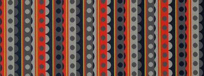 ROBERT ALLEN FABRICS-ZOU ZOU -EMBER