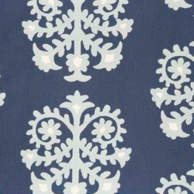 ROBERT ALLEN FABRICS-TOP MOTIF RR -INDIGO