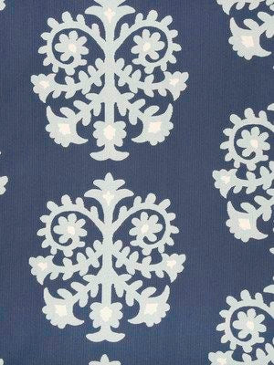 ROBERT ALLEN FABRICS-TOP MOTIF RR -INDIGO