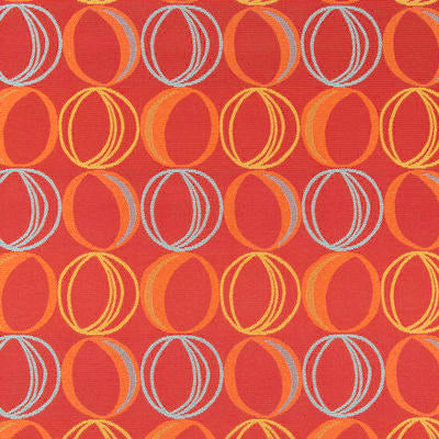 ROBERT ALLEN FABRICS-OH DEAR -POMEGRANATE