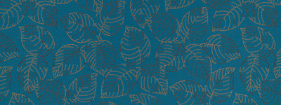 ROBERT ALLEN FABRICS-DOTTY LEAF -MEDITERRANEAN