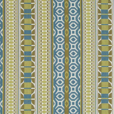 ROBERT ALLEN FABRICS-TIA STRIPE RR -CALYPSO