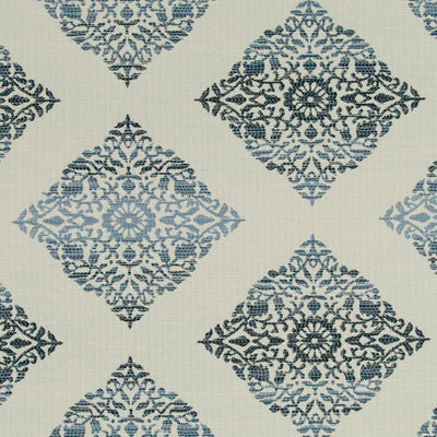 ROBERT ALLEN FABRICS-BIKRAM FRET BK -TWILIGHT