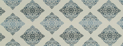 ROBERT ALLEN FABRICS-BIKRAM FRET BK -TWILIGHT