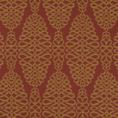 ROBERT ALLEN FABRICS-LOOP SCROLL -POMODORO