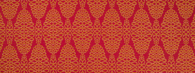 ROBERT ALLEN FABRICS-LOOP SCROLL -POMODORO