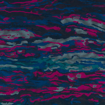 BEACON HILL FABRICS-STRIATTO -BATIKBLUE