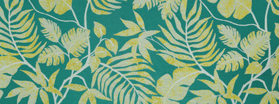 BEACON HILL FABRICS-POSITANO PALM -NEPTUNE