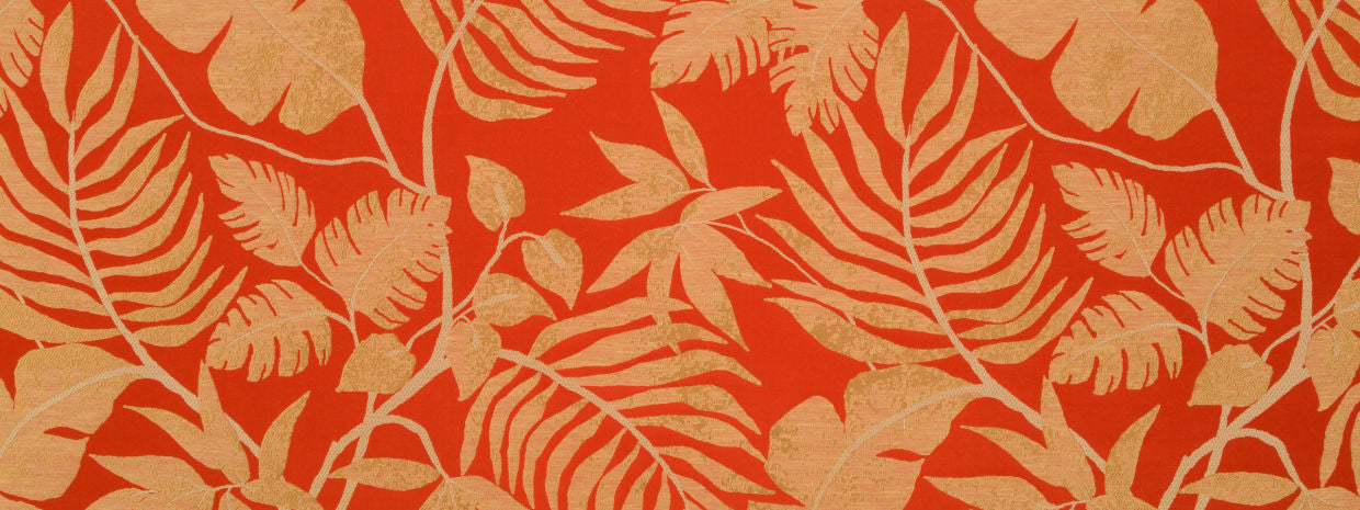 Buy Beacon Hill Fabrics-positano Palm -coral