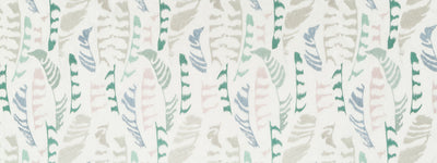 BEACON HILL FABRICS-PLUME STITCH -SURF
