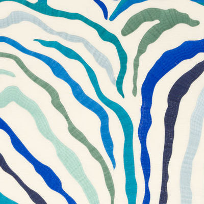 BEACON HILL FABRICS-KILIMANJARO -SAPPHIRE