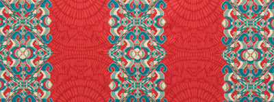 BEACON HILL FABRICS-AMMOLITE -CORAL