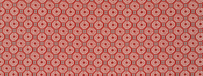 ROBERT ALLEN FABRICS-KIMONO FRET -PERSIMMON