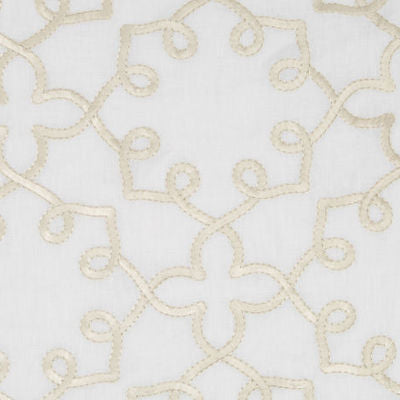 BEACON HILL FABRICS-LEILA SCROLL -TRAVERTINE