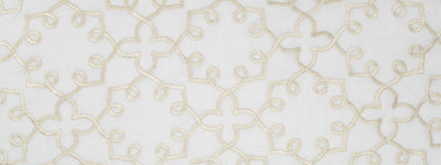 BEACON HILL FABRICS-LEILA SCROLL -TRAVERTINE