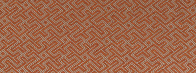 ROBERT ALLEN FABRICS-MITERED MAZE -CARNELIAN