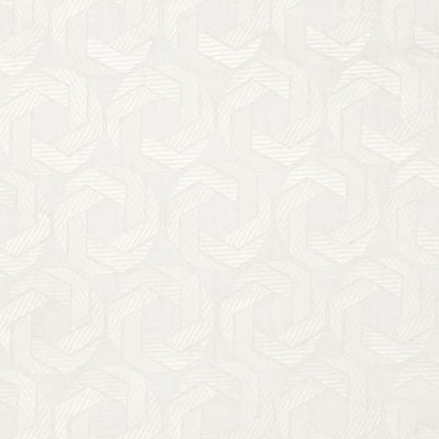 BEACON HILL FABRICS-RING CYCLE -WHITE