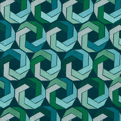 BEACON HILL FABRICS-RING CYCLE -TOURMALINE