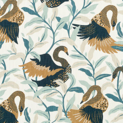 ROBERT ALLEN FABRICS-SWANWOOD -BRONZE