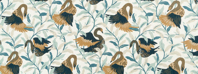 ROBERT ALLEN FABRICS-SWANWOOD -BRONZE