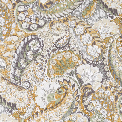ROBERT ALLEN FABRICS-ZEN PAISLEY -AMBER