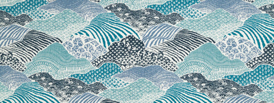 ROBERT ALLEN FABRICS-WINDSOR MANOR -INDIGO