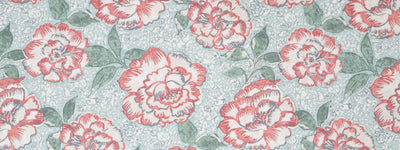 ROBERT ALLEN FABRICS-PEONY BOWL -CORAL
