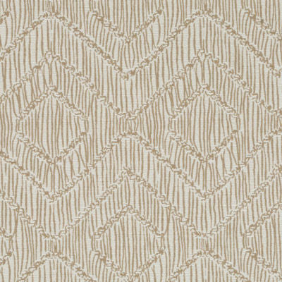 ROBERT ALLEN FABRICS-RATTAN GEO BK -LINEN