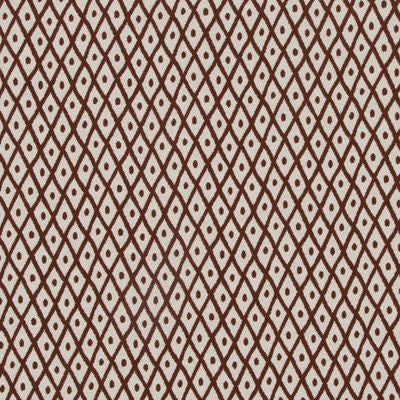ROBERT ALLEN FABRICS-LATTICE POINT -CAROB