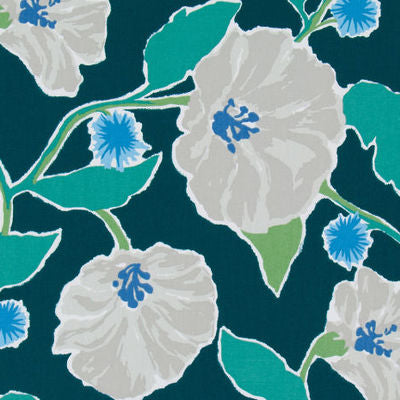 ROBERT ALLEN FABRICS-JUNGLE BLOOM -MARRAKECHGREEN