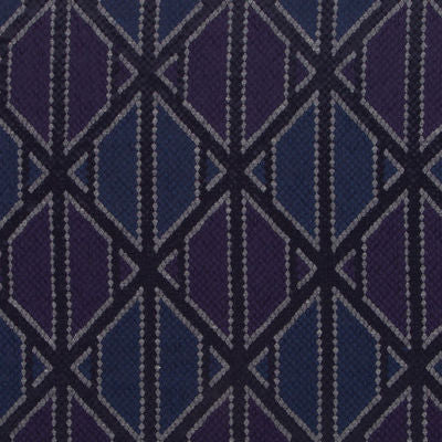 BEACON HILL FABRICS-LEILA STAR -DEEPPURPLE