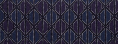 BEACON HILL FABRICS-LEILA STAR -DEEPPURPLE