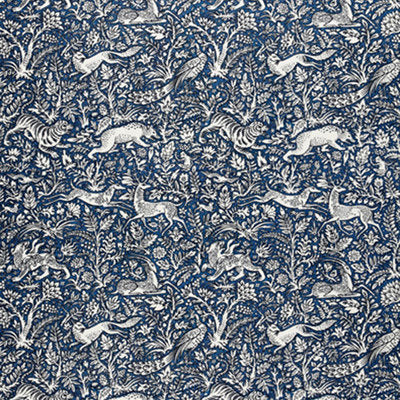 Schumacher Fabrics , a selection of fabrics such as velvet, damask, cotton, silk, linen and sheers.