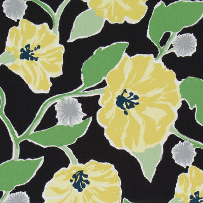 ROBERT ALLEN FABRICS-JUNGLE BLOOM -NIGHTFALL