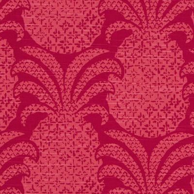 ROBERT ALLEN FABRICS-COLONY CLUB -STRAWBERRY