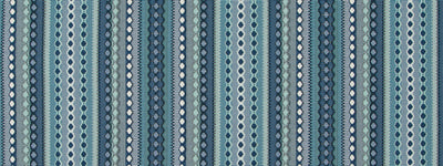 ROBERT ALLEN FABRICS-JODHPUR RR BK -OCEAN