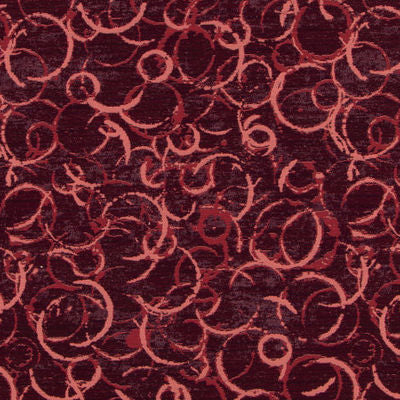 ROBERT ALLEN FABRICS-GALACTIC HALO -OXBLOOD