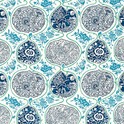 Schumacher Fabrics , a selection of fabrics such as velvet, damask, cotton, silk, linen and sheers.