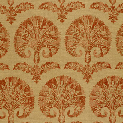 Schumacher Fabrics , a selection of fabrics such as velvet, damask, cotton, silk, linen and sheers.