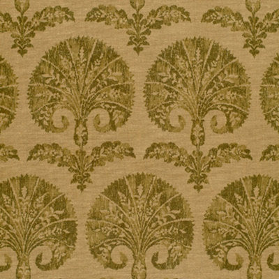 Schumacher Fabrics , a selection of fabrics such as velvet, damask, cotton, silk, linen and sheers.