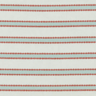 DURALEE FABRICS-15634 -223-MINT/RED