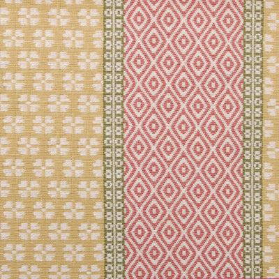 HIGHLAND COURT FABRICS-190144H -700-PINK/GREEN