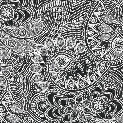 DURALEE FABRICS-21113 -101-JET