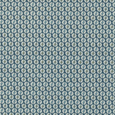 DURALEE FABRICS-15624 -72-BLUE/GREEN