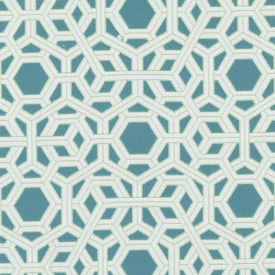 DURALEE FABRICS-15689 -601-AQUA/GREEN