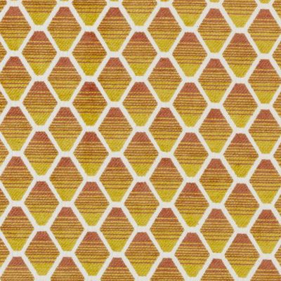 BAILEY & GRIFFIN FABRICS-190238H -37-GOLD/MELON