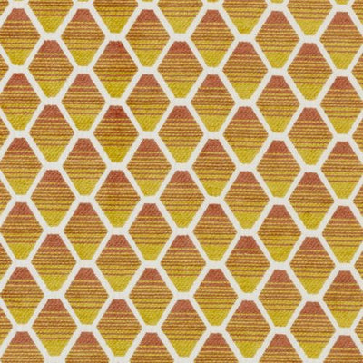 BAILEY & GRIFFIN FABRICS-190238H -37-GOLD/MELON